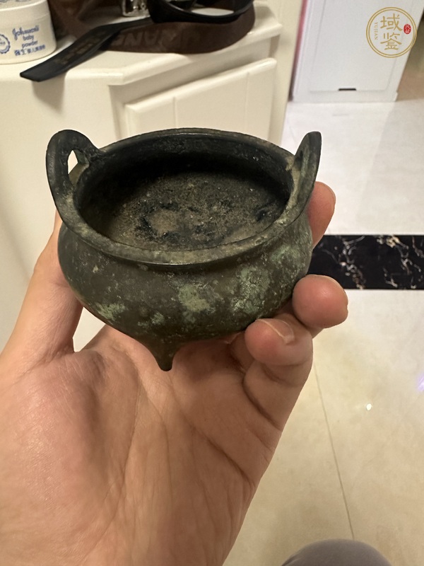 古玩銅器爐子真品鑒賞圖