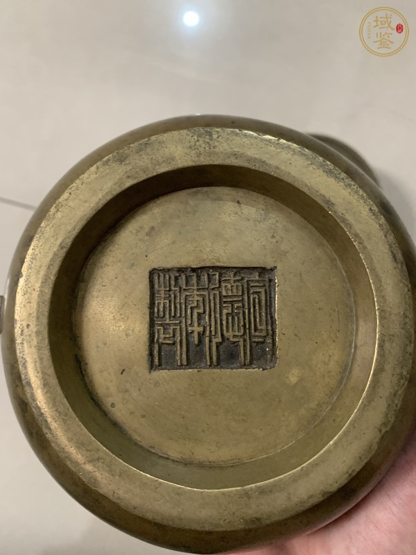 古玩銅器銅爐真品鑒賞圖