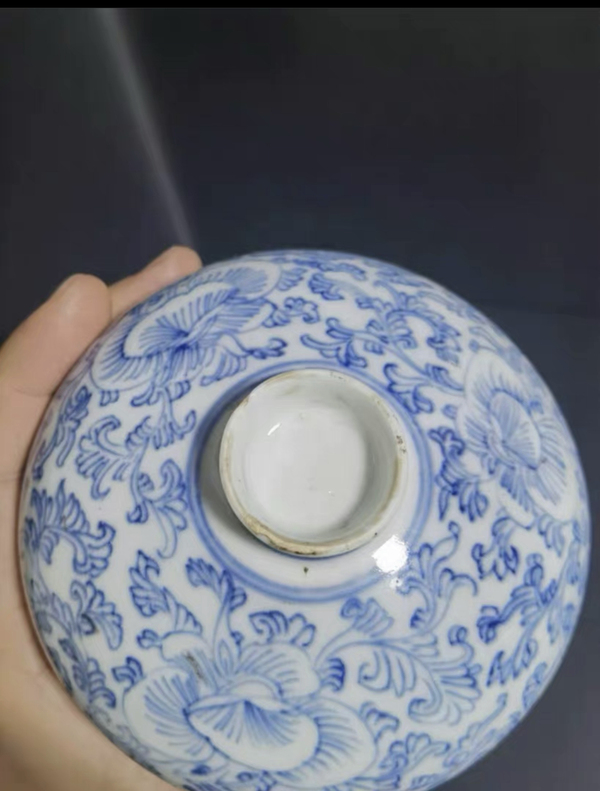 古玩陶瓷青花蓋缸拍賣,當(dāng)前價(jià)格4200元