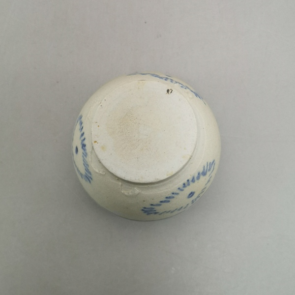 古玩陶瓷明代.花卉紋青花蓋罐拍賣,當前價格5800元