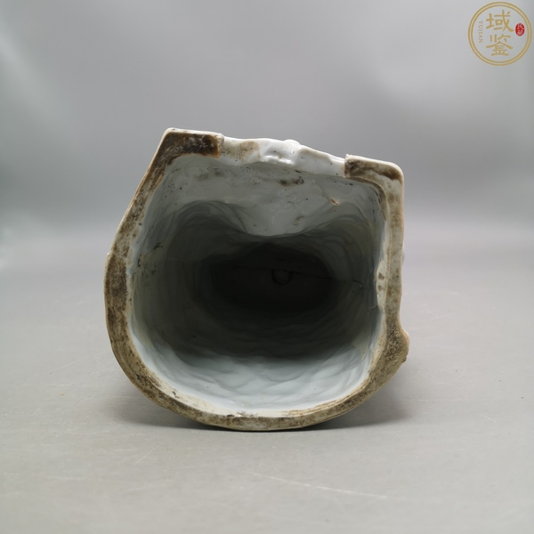 古玩陶瓷清代.白釉關公像拍賣,當前價格9800元