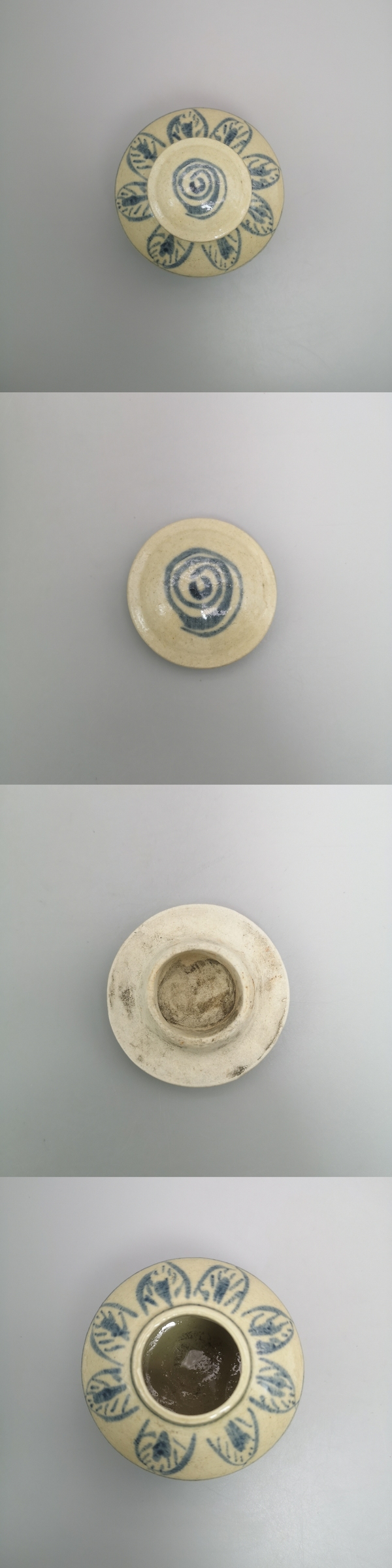 古玩陶瓷明代.花卉紋青花蓋罐拍賣,當前價格5800元