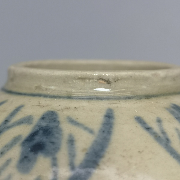 古玩陶瓷明代.花卉紋青花蓋罐拍賣,當前價格5800元