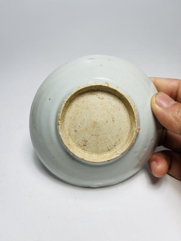 古玩陶瓷青花一葉知秋紋盤拍賣,當前價格0元