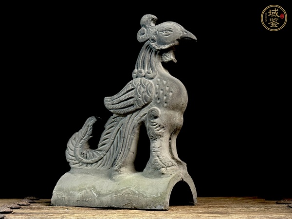 古玩陶瓷鳳凰屋脊獸真品鑒賞圖