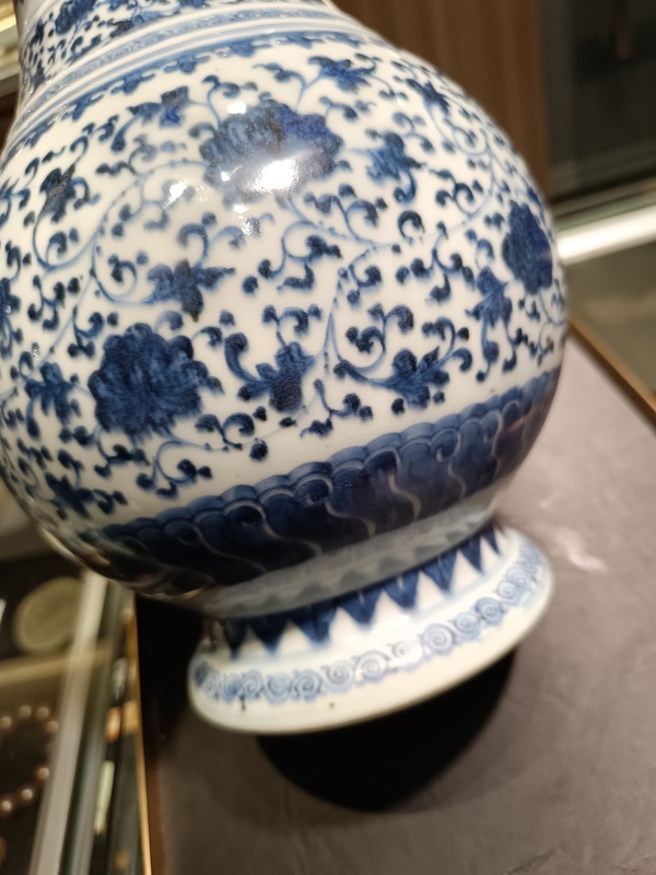 古玩陶瓷青花尊拍賣,當前價格47999元