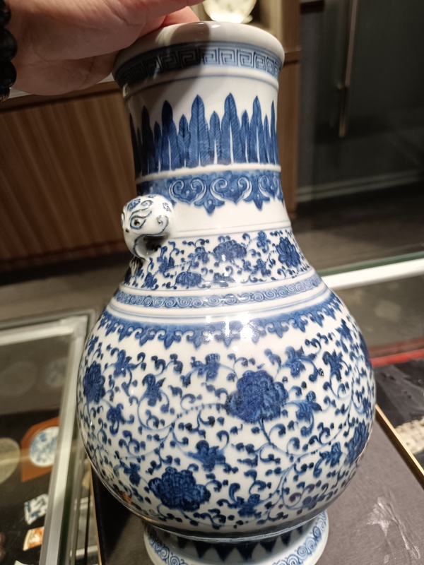 古玩陶瓷青花尊拍賣,當前價格47999元