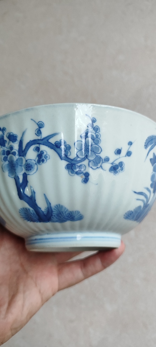 古玩陶瓷清青花碗(兩個)拍賣,當前價格12888元
