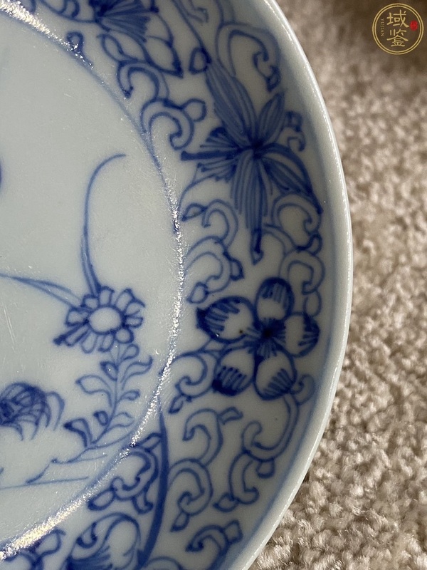 古玩陶瓷雍正-淡描青花雞紋小盤拍賣,當前價格7900元