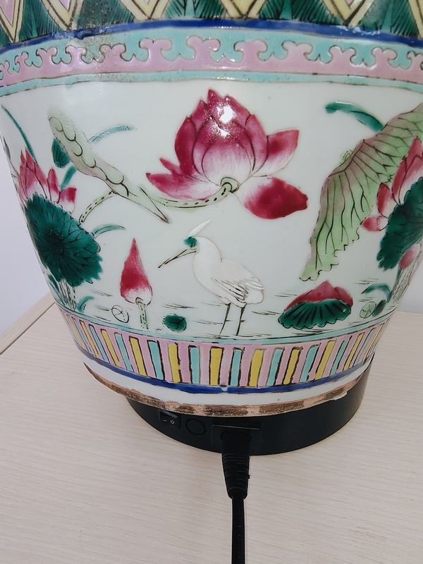 古玩陶瓷45cm~晚清(精品)?粉彩滿工博古花鳥紋瓶拍賣,當前價格0元