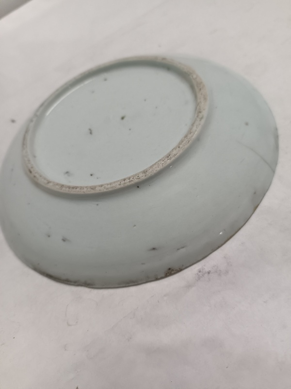 古玩陶瓷四季花卉紋粉彩盤拍賣,當前價格90元