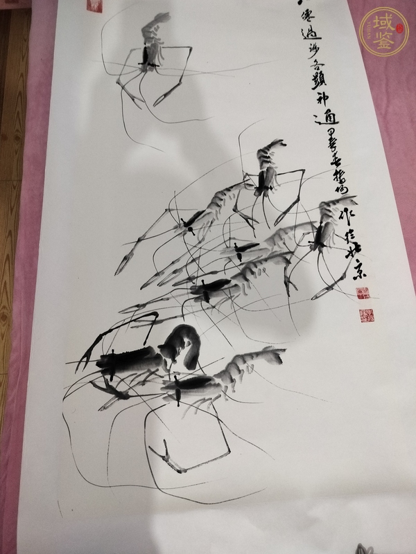 古玩字畫八仙過海真品鑒賞圖