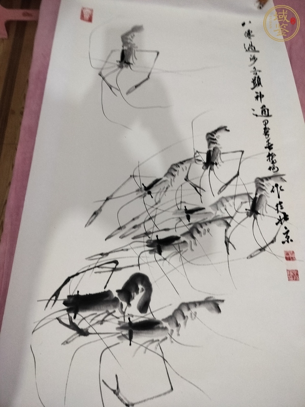 古玩字畫八仙過海真品鑒賞圖