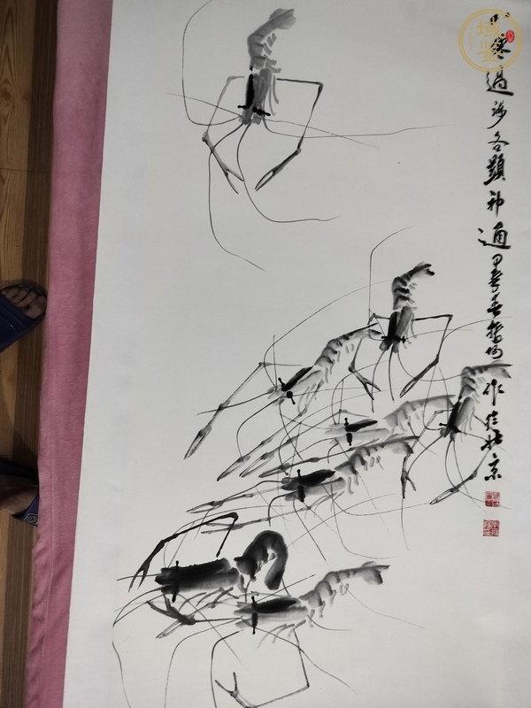 古玩字畫八仙過海真品鑒賞圖