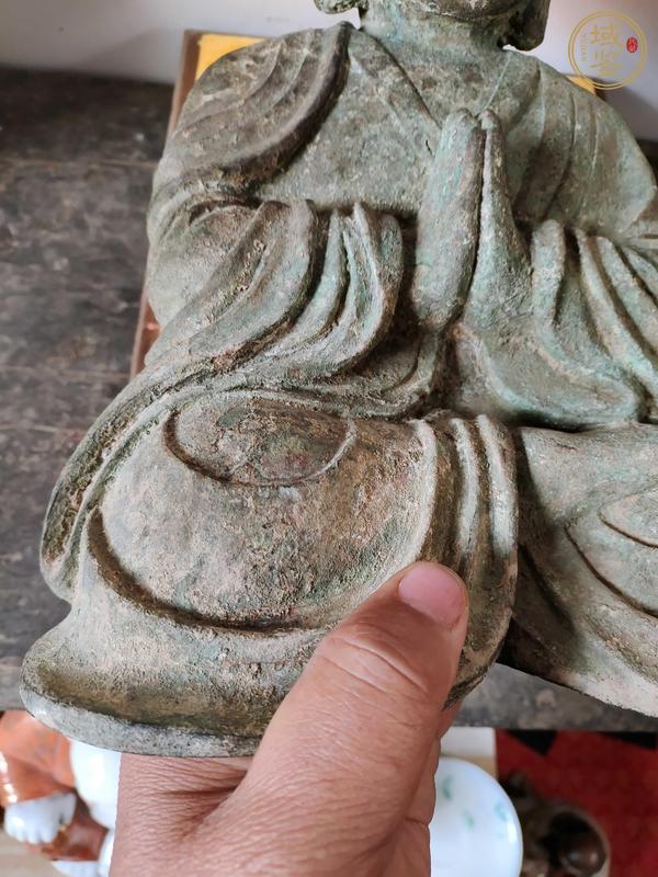 古玩銅器 銅彌勒佛真品鑒賞圖