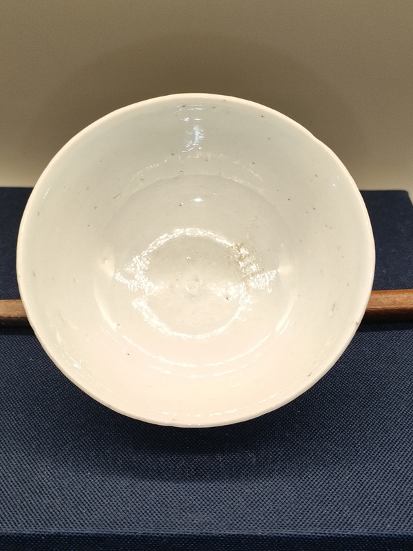 古玩陶瓷民國,美品卵白釉茶碗拍賣,當前價格150元