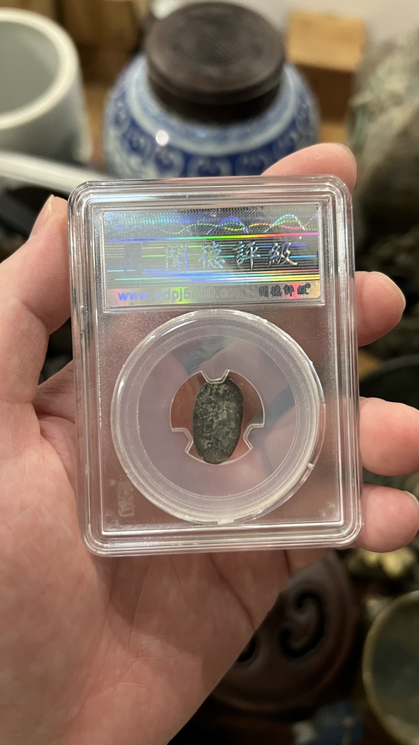 古玩錢幣戰國蟻鼻錢拍賣,當前價格255元
