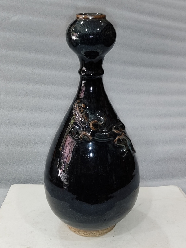 古玩雜項蒜頭瓶拍賣,當前價格360元
