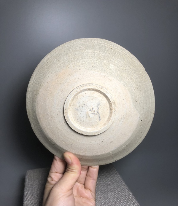 古玩陶瓷青白釉葵口盤拍賣,當前價格352元