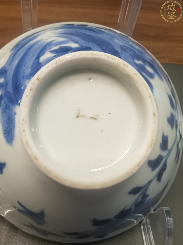 古玩陶瓷青花花鳥斗笠碗拍賣,當前價格198元