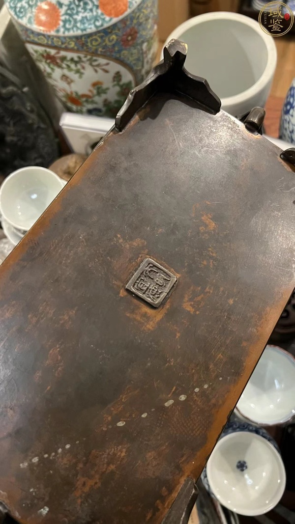 古玩雜項大明宣德底款銅盆拍賣,當前價格2555元