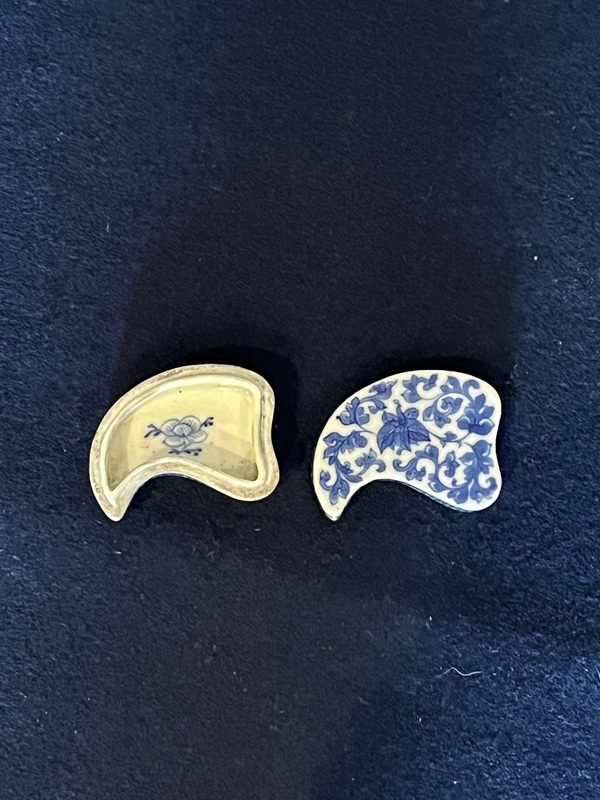 古玩陶瓷乾隆青花纏枝蓮紋葉型蓋盒拍賣,當前價格6500元