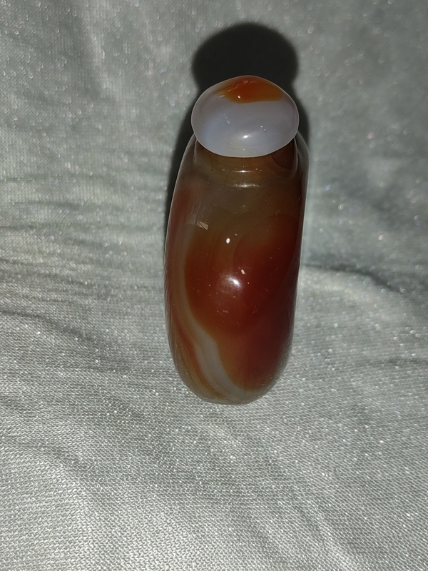 古玩雜項瑪瑙鼻煙壺拍賣,當前價格299元