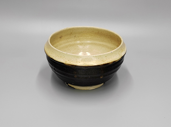 古玩陶瓷元代磁州窯白覆輪茶碗拍賣，當前價格480元