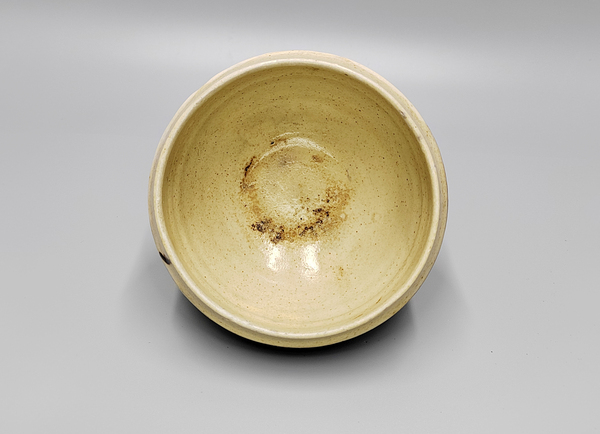 古玩陶瓷元代磁州窯白覆輪茶碗拍賣，當前價格480元
