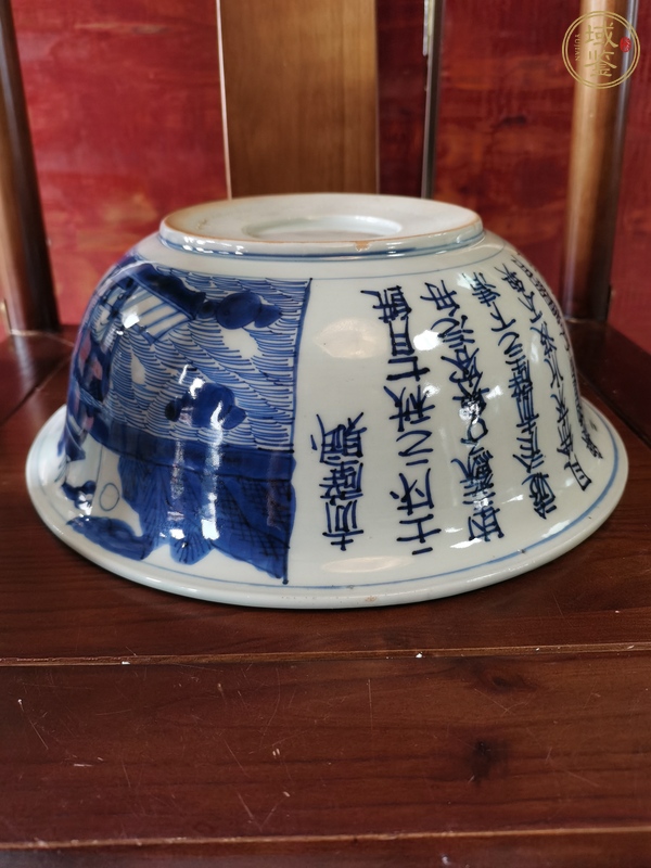 古玩陶瓷青花碗真品鑒賞圖