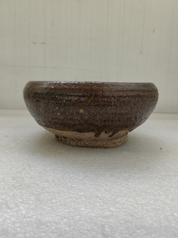 古玩陶瓷褐釉香爐拍賣,當前價格567元