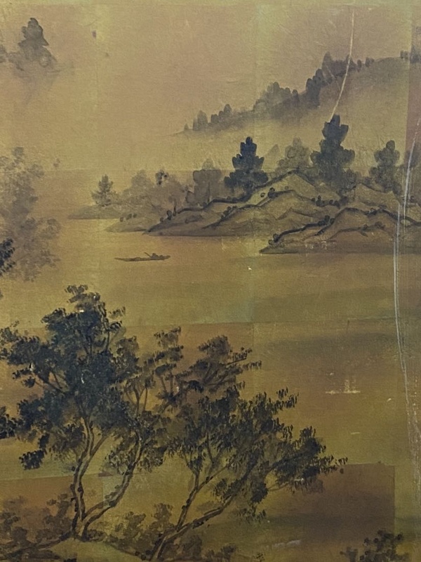 古玩字畫民國初期精品山水拍賣,當前價格200元