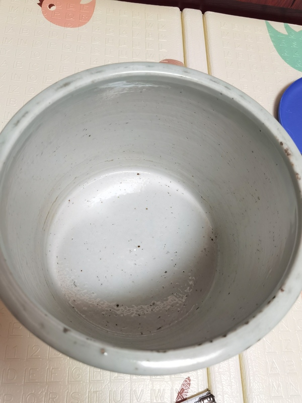 古玩陶瓷青釉暗刻花卉紋爐拍賣,當前價格12000元
