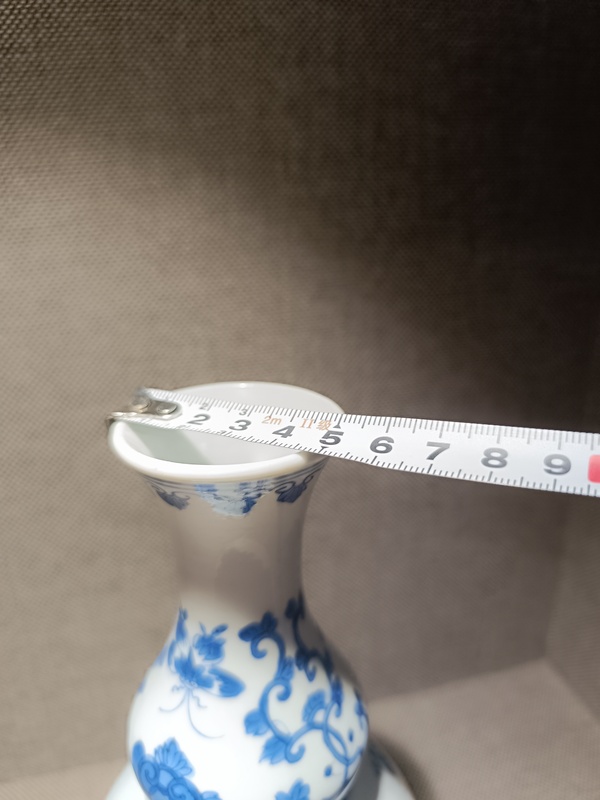 古玩陶瓷花卉紋青花葫蘆瓶拍賣,當(dāng)前價(jià)格8999元