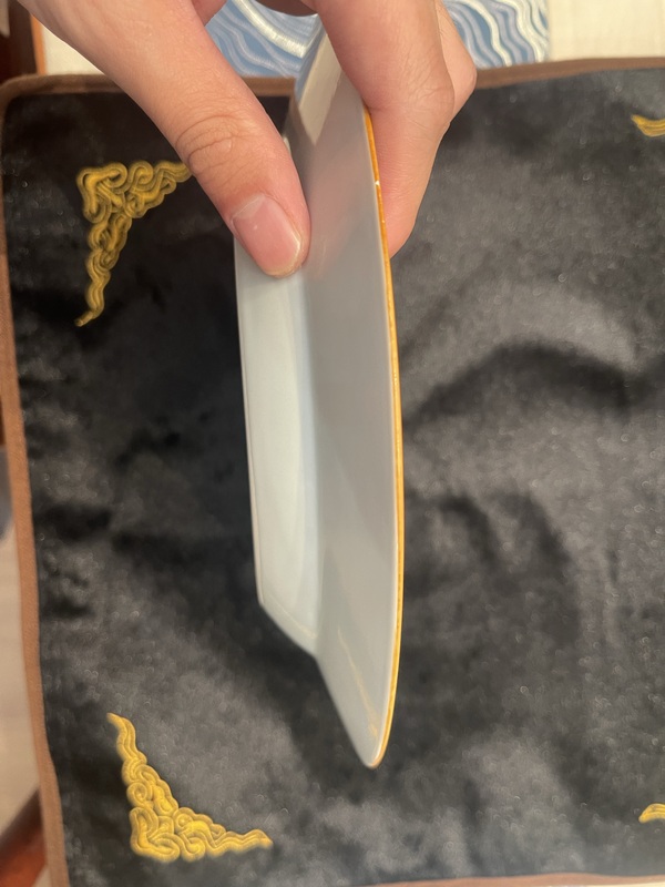 古玩陶瓷雍乾花鳥粉彩繪盤拍賣,當前價格2600元