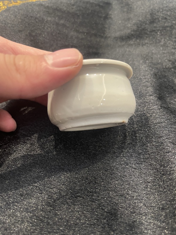 古玩陶瓷清早期德化窯小琴爐拍賣,當(dāng)前價格800元