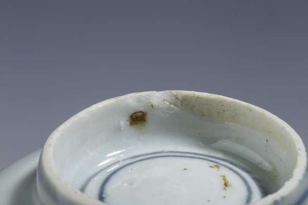 古玩陶瓷明晚·青花穿花鳳紋碗拍賣,當前價格2888元