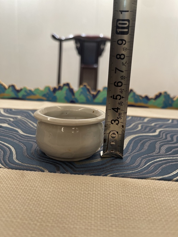 古玩陶瓷清早期德化窯小琴爐拍賣,當(dāng)前價格800元