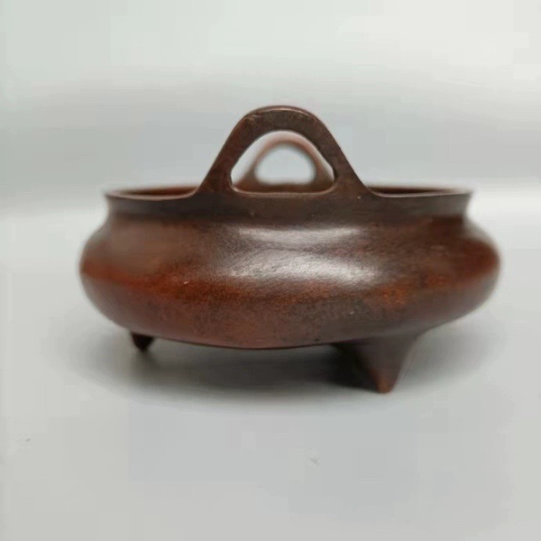 古玩雜項沖天耳宣德爐拍賣,當前價格180元