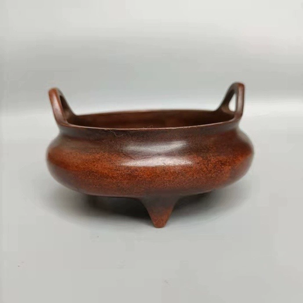 古玩雜項沖天耳宣德爐拍賣,當前價格180元