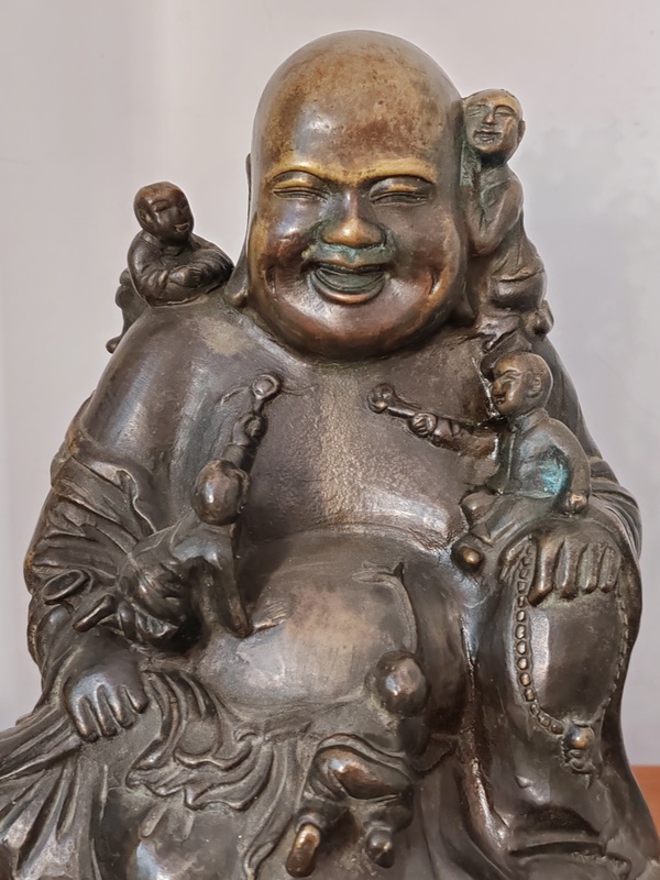 古玩銅器五子登科銅造像拍賣,當(dāng)前價格3500元