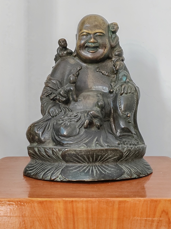 古玩銅器五子登科銅造像拍賣,當(dāng)前價格3500元