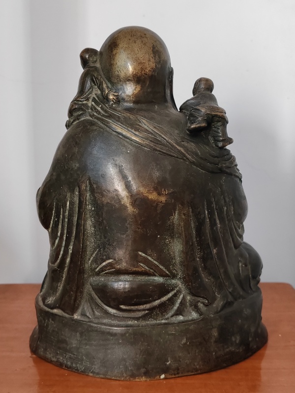 古玩銅器五子登科銅造像拍賣,當(dāng)前價格3500元