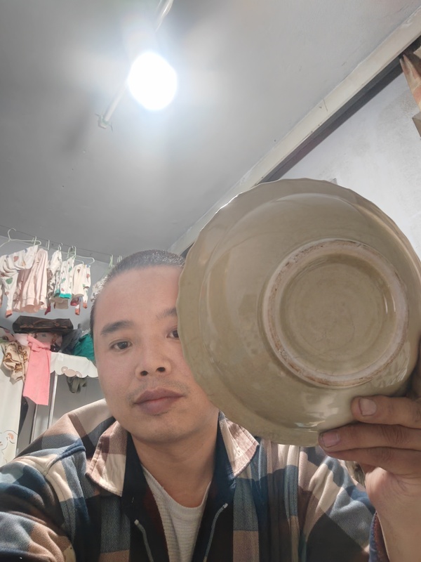 古玩陶瓷哥釉花口碗拍賣，當前價格2800元