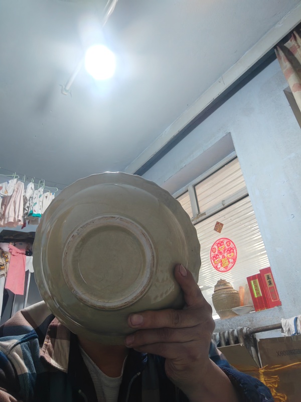 古玩陶瓷哥釉花口碗拍賣，當前價格2800元