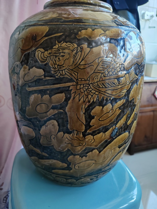 古玩陶瓷清代馬口窯西游記罐拍賣,當前價格2999元