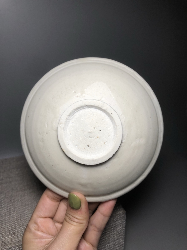 古玩陶瓷邢窯白釉唇口碗拍賣,當前價格6600元