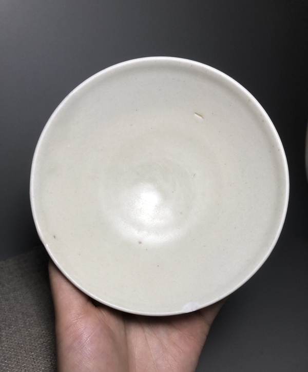 古玩陶瓷邢窯白釉唇口碗拍賣,當前價格6600元