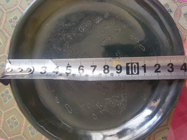 古玩玉器玉盤子拍賣,當前價格2666元