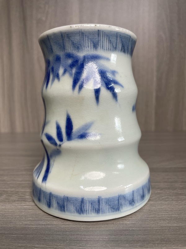 古玩陶瓷清乾隆 青花香筒（文房雅器）拍賣，當(dāng)前價(jià)格950元